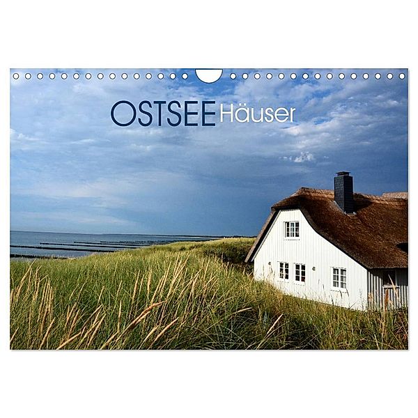 Ostseehäuser (Wandkalender 2025 DIN A4 quer), CALVENDO Monatskalender, Calvendo, Katrin Manz