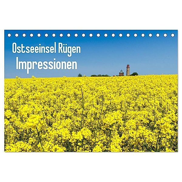 Ostseeinsel Rügen Impressionen (Tischkalender 2024 DIN A5 quer), CALVENDO Monatskalender, Roman Pohl