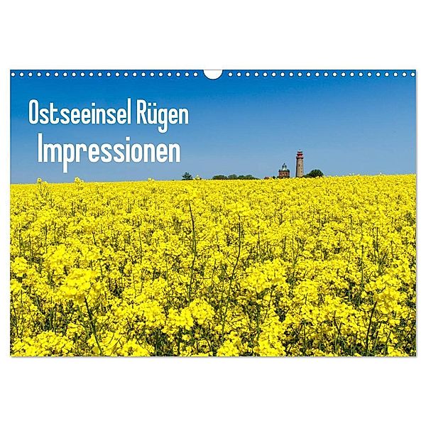 Ostseeinsel Rügen Impressionen (Wandkalender 2024 DIN A3 quer), CALVENDO Monatskalender, Roman Pohl
