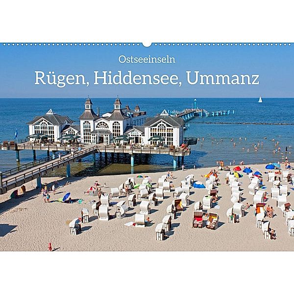 Ostseeinseln Rügen, Hiddensee, Ummanz (Wandkalender 2023 DIN A2 quer), Siegfried Kuttig
