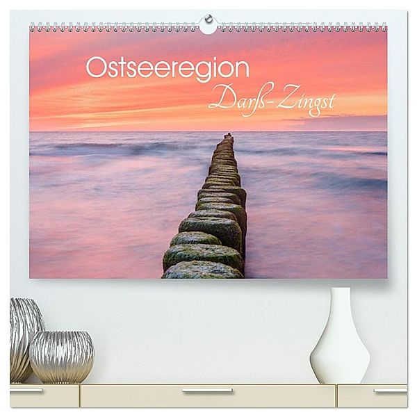 Ostseeregion Darss-Zingst (hochwertiger Premium Wandkalender 2025 DIN A2 quer), Kunstdruck in Hochglanz, Calvendo, Heidi Spiegler