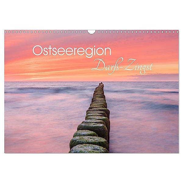 Ostseeregion Darss-Zingst (Wandkalender 2024 DIN A3 quer), CALVENDO Monatskalender, Heidi Spiegler