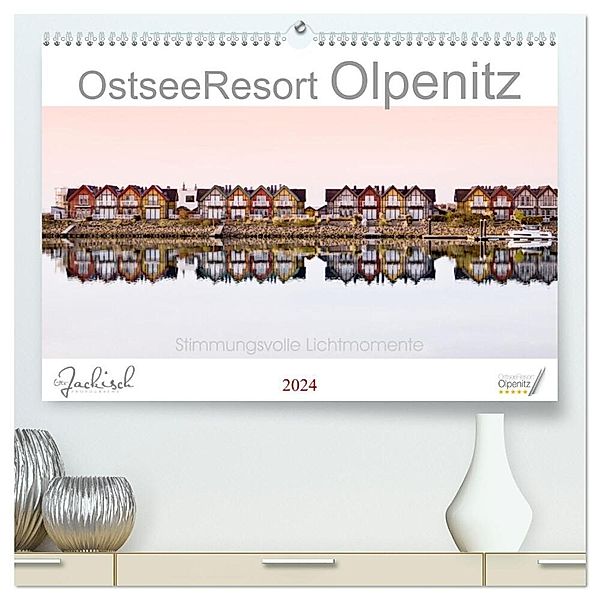 Ostseeresort Olpenitz (hochwertiger Premium Wandkalender 2024 DIN A2 quer), Kunstdruck in Hochglanz, Ute Jackisch