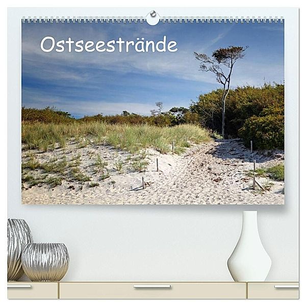 Ostseestrände (hochwertiger Premium Wandkalender 2024 DIN A2 quer), Kunstdruck in Hochglanz, Thomas Deter