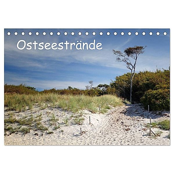 Ostseestrände (Tischkalender 2024 DIN A5 quer), CALVENDO Monatskalender, Thomas Deter