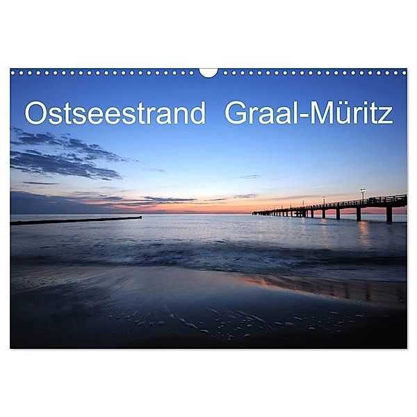 Ostseestrand Graal-Müritz (Wandkalender 2024 DIN A3 quer), CALVENDO Monatskalender, Christoph Höfer