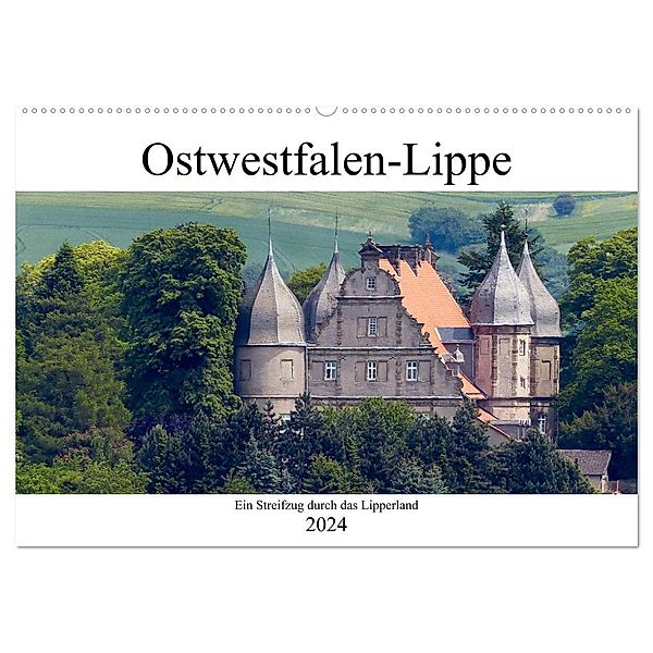 Ostwestfalen-Lippe Ein Streifzug durch das Lipperland (Wandkalender 2024 DIN A2 quer), CALVENDO Monatskalender, Happyroger