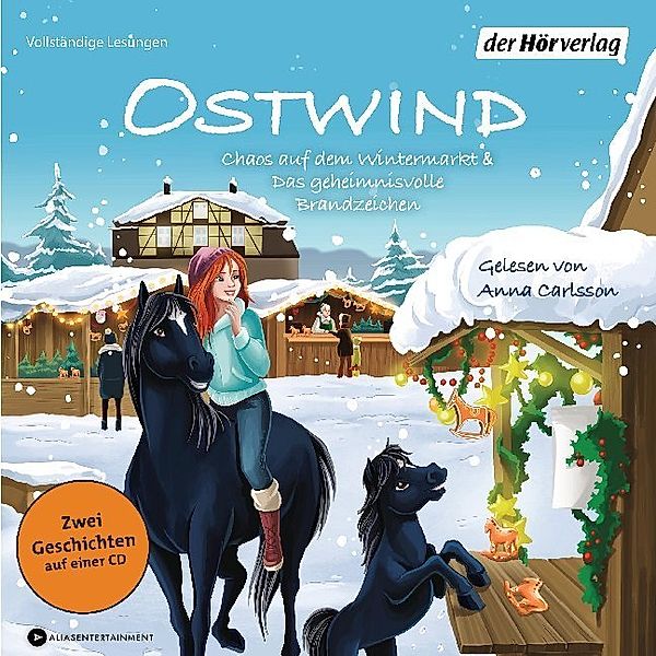 Ostwind. Chaos auf dem Wintermarkt & Das geheimnisvolle Brandzeichen,1 Audio-CD, Thilo