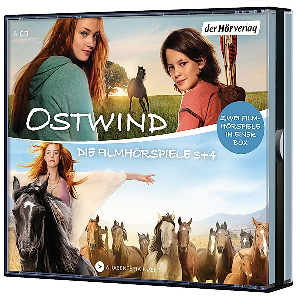 Ostwind Die Filmhörspiele 3 + 4,4 Audio-CD, Kristina M. Henn, Lea Schmidbauer
