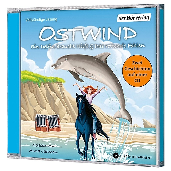 Ostwind. Ein Delfin braucht Hilfe & Das rettende Fohlen,1 Audio-CD, Thilo