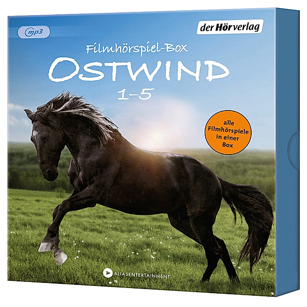Ostwind Filmhörspiel Box 1-5,5 Audio-CD, 5 MP3, Lea Schmidbauer, Kristina M. Henn
