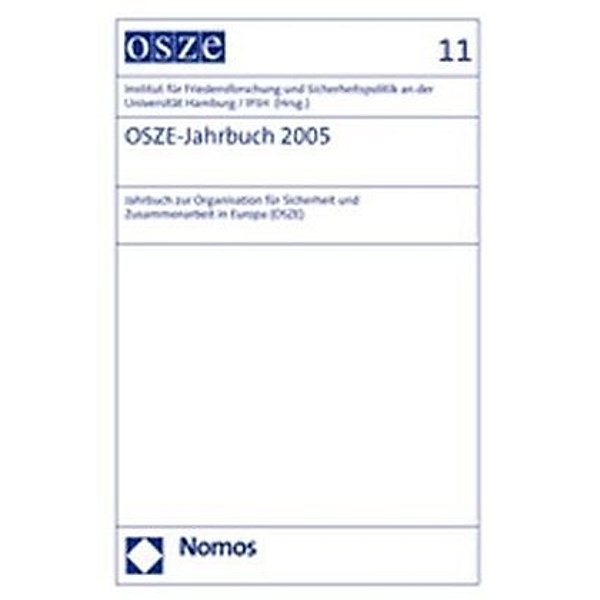 OSZE-Jahrbuch 2005, Institut für Friedensforschung und Sicherheitspolitik an der Univers