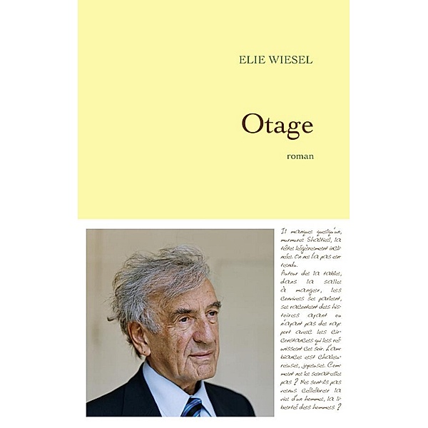 Otage / Littérature Française, Elie Wiesel