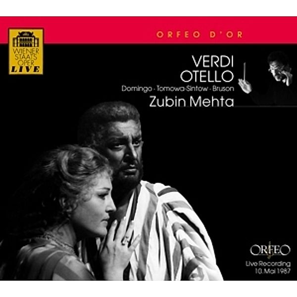 Otello (Ga), Domingo, Tomowa-Sintow, Bruson, Mehta, Wso