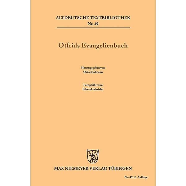 Otfrids Evangelienbuch, Otfrid von Weissenburg