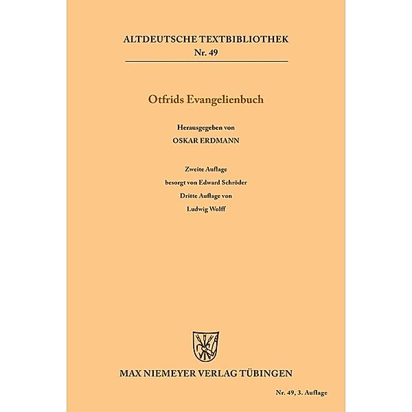 Otfrids Evangelienbuch, Otfrid von Weissenburg