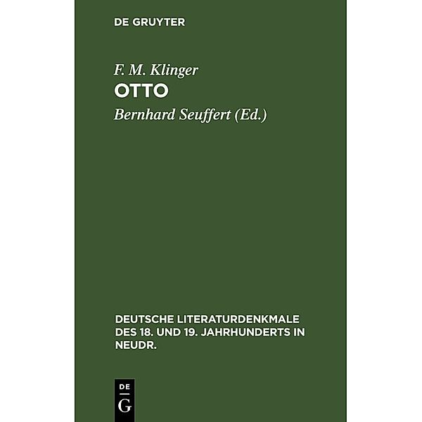 Otto, F. M. Klinger