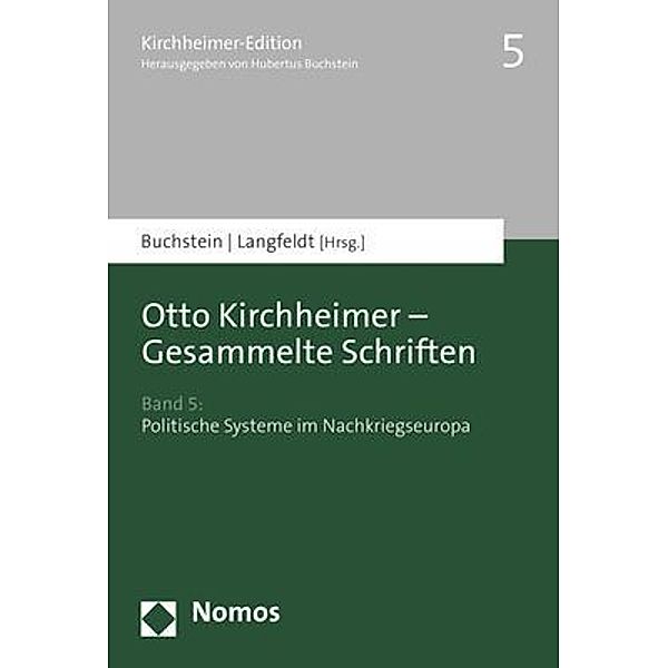 Otto Kirchheimer - Gesammelte Schriften