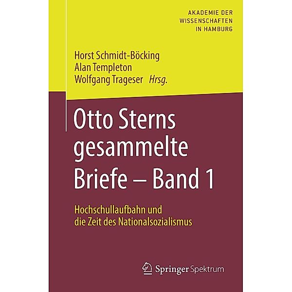 Otto Sterns gesammelte Briefe - Band 1