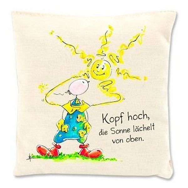 Oups Duftkissen - Kopf hoch, die Sonne lächelt von oben, Kurt Hörtenhuber