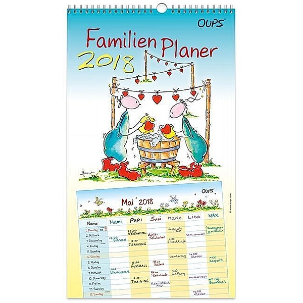 Oups Familienplaner 2018, Kurt Hörtenhuber