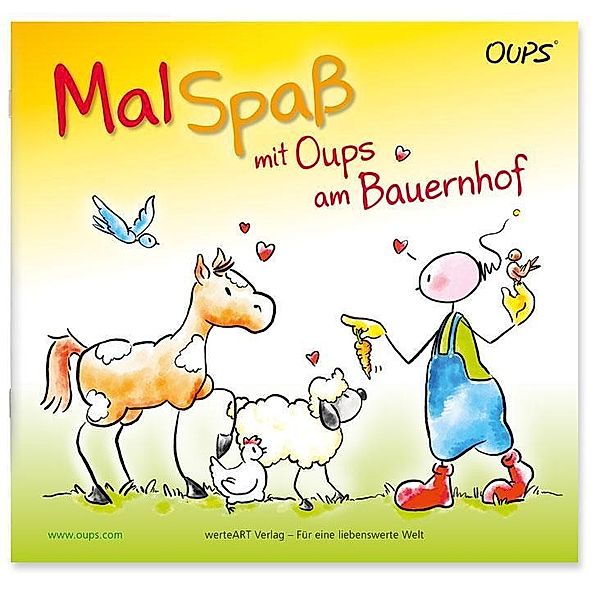 Oups - Malspaß mit Oups am Bauernhof, Kurt Hörtenhuber