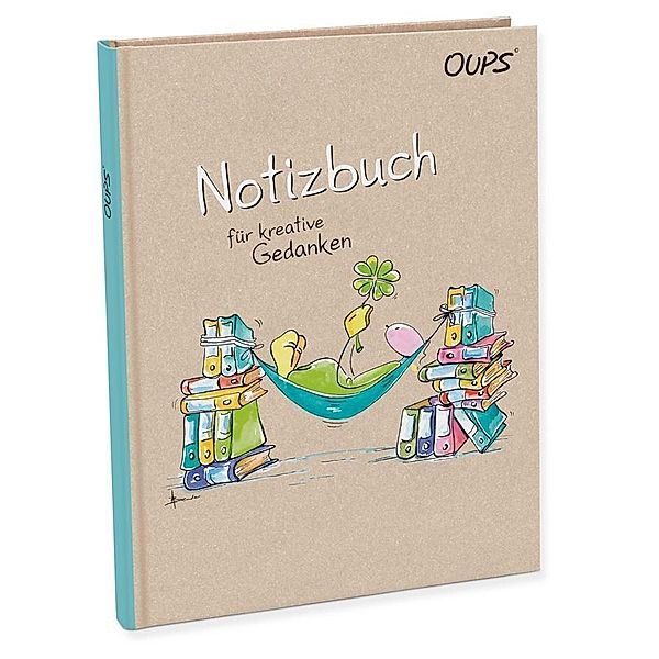 Oups-Notizbuch - türkis, Kurt Hörtenhuber