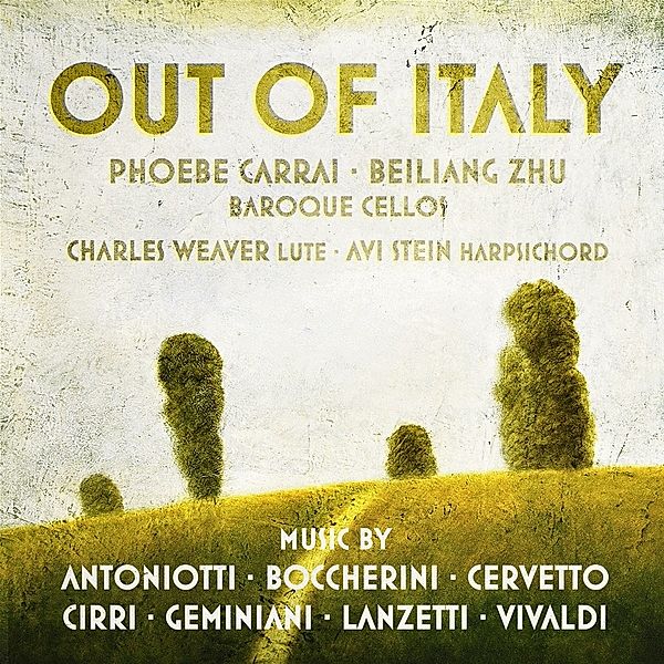 OUT OF ITALY, Phoebe Carrai, BEILIANG ZHU, Avi Stein