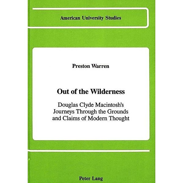 Out of the Wilderness, Preston Warren