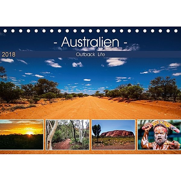 Outback Life - Australien (Tischkalender 2018 DIN A5 quer), Anke Fietzek
