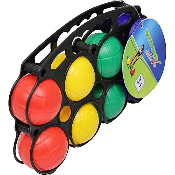 Outdoor active Boccia mit 8 Bällen, Kunststoff