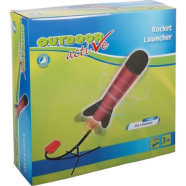 Outdoor active Rocket Launcher, inklusive 6 Raketen