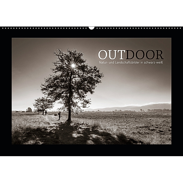 OUTDOOR - Natur- und Landschaftsbilder in schwarz-weiß (Wandkalender 2019 DIN A2 quer), Gerhard Bosch