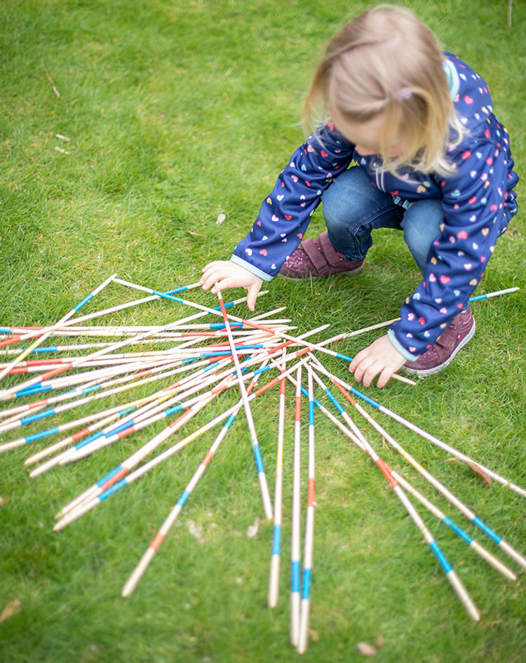 Outdoor-Spiel MIKADO 41-teilig bestellen bunt in