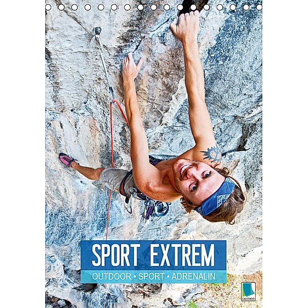 Outdoor, Sport und Adrenalin - Sport extrem (Tischkalender 2019 DIN A5 hoch), CALVENDO