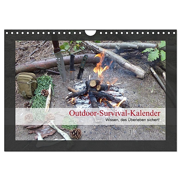 Outdoor-Survival-Kalender (Wandkalender 2024 DIN A4 quer), CALVENDO Monatskalender, Xenia Schaad