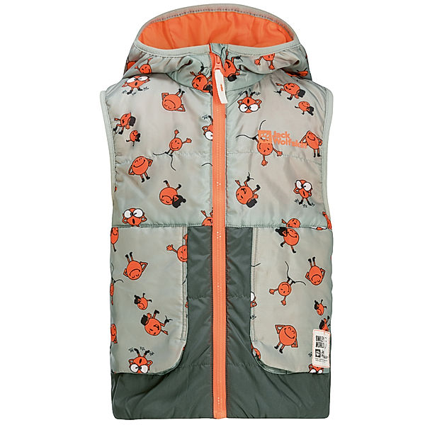 Jack Wolfskin Outdoor-Weste SMILEYWORLD in mint leaf