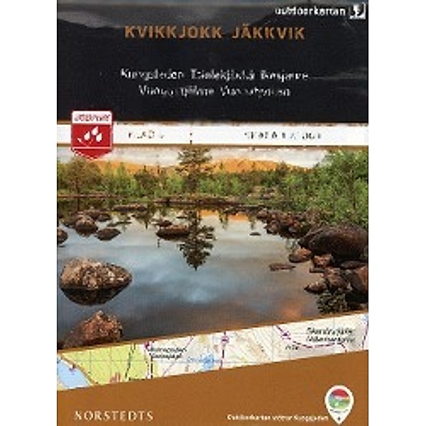 Outdoorkartan Schweden - Kvikkjokk, Jäkkvik