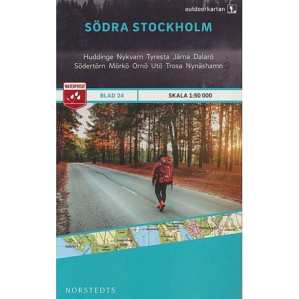 Outdoorkartan Schweden - Södra Stockholm