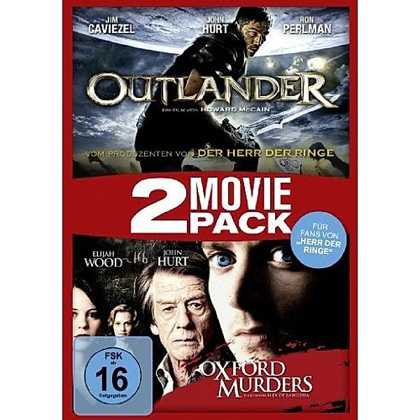 Outlander / Oxford Murders, Dirk Blackman, Howard McCain, Jorge Guerricaechevarría, Álex De La Iglesia