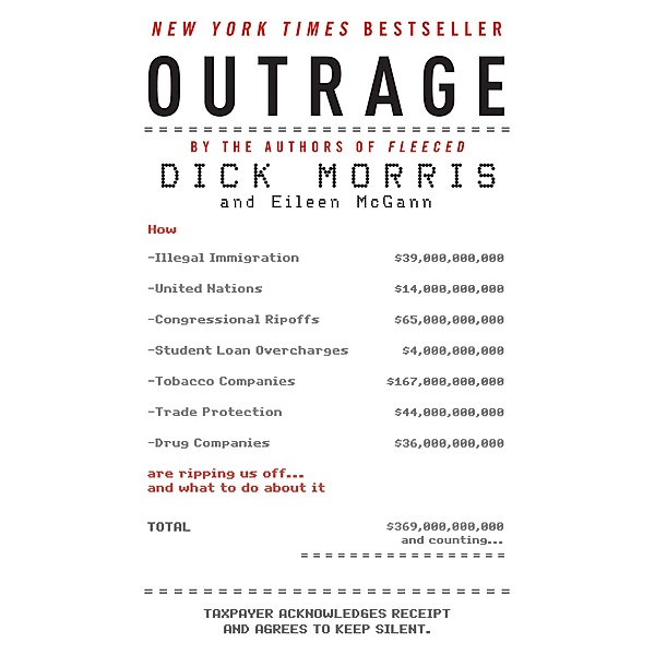Outrage / HarperCollins e-books, Dick Morris, Eileen Mcgann