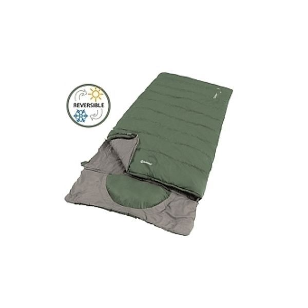 OUTWELL Camping-Steppdecke Bag Contour Lux XL green