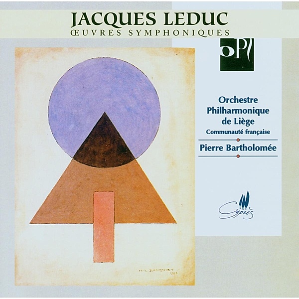 Ouvertüre D'Ete/Sinfonie Op.29/Le Printemps, Bartholomee, Orchestre Philharm.De Liege