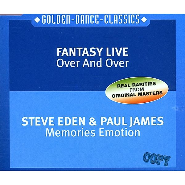 Over And Over-Memories Emotion, Steve Fantasy Live-Eden & James