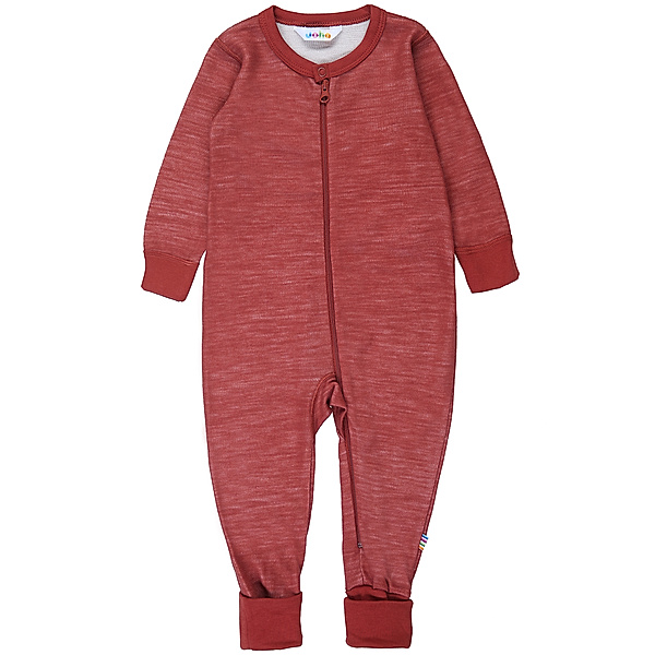 Joha Overall 4038 TREES mit Fuß in chili red