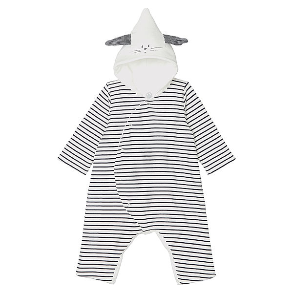 Petit Bateau Overall TAISEUR gefüttert in marshmallow/smoking