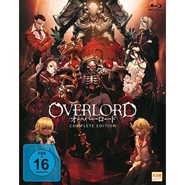 Overlord - Complete Edition (13 Episoden) BLU-RAY Box, N, A
