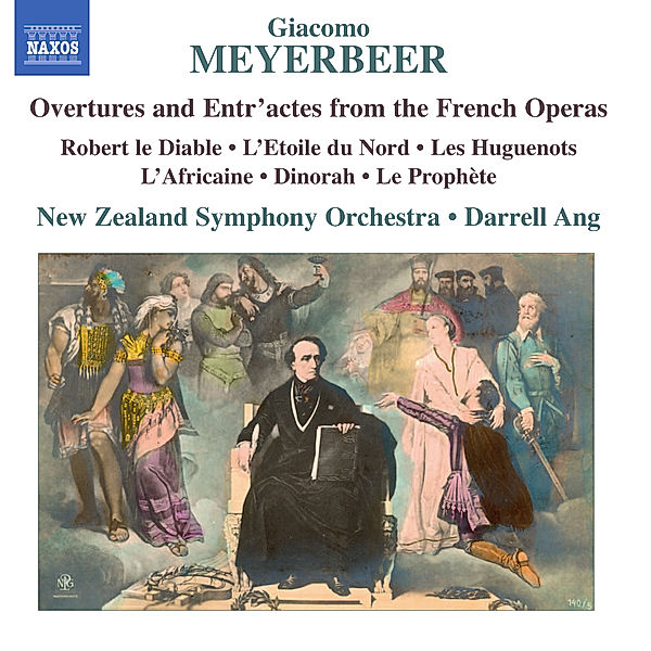 Overtures+Entr'Actes Fr.French Operas, Darrell Ang, New Zealand SO