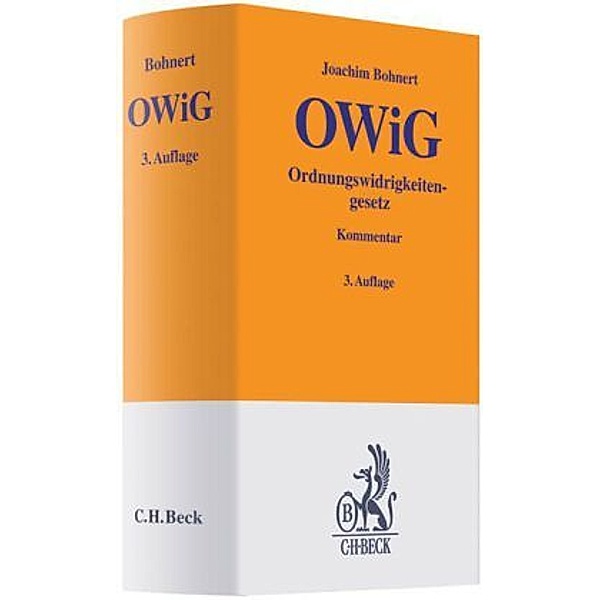 OWiG, Ordnungswidrigkeitengesetz, Kommentar, Joachim Bohnert