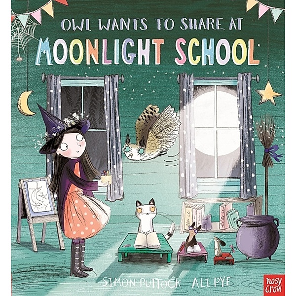 Owl wants to share at Moonlight School, Simon Puttock